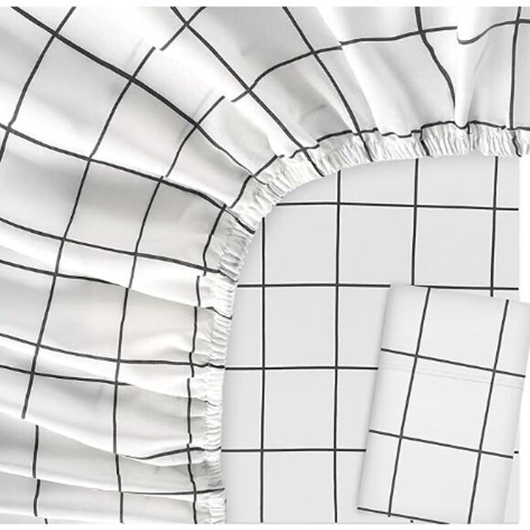 Twin XL Fitted Sheet and Pillowcase, Organic Cotton 2-Piece Set- No Flat Sheet - Picture 1 of 3